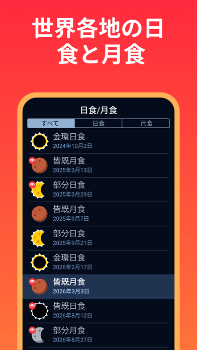 日食・月食ガイド: 2026年3月皆既月食(ブラッドムーン) ポスター