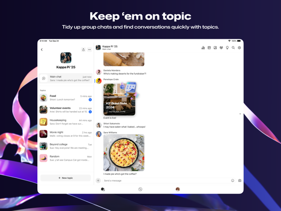 GroupMe poster