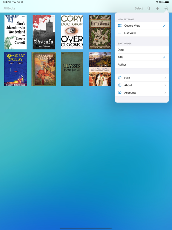 Bluefire Reader Plakat