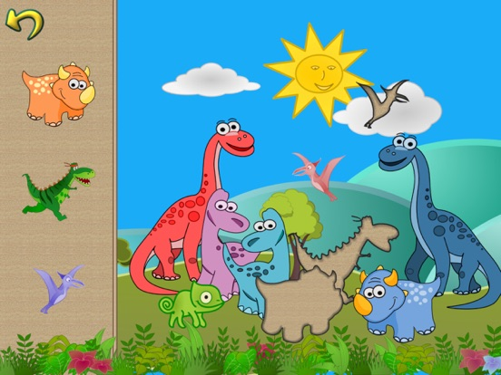 Dino Puzzle Kid Dinosaur Games poster