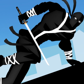 Ninja Parkour Dash: Escaping Vector Samurai Fight & Jumping Sensei's Banzai Throw-ing Shurikens