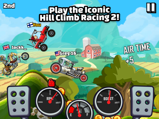 Hill Climb Racing 2 MOD APK 1.58.1 (Unlimited Money) - apkpuro