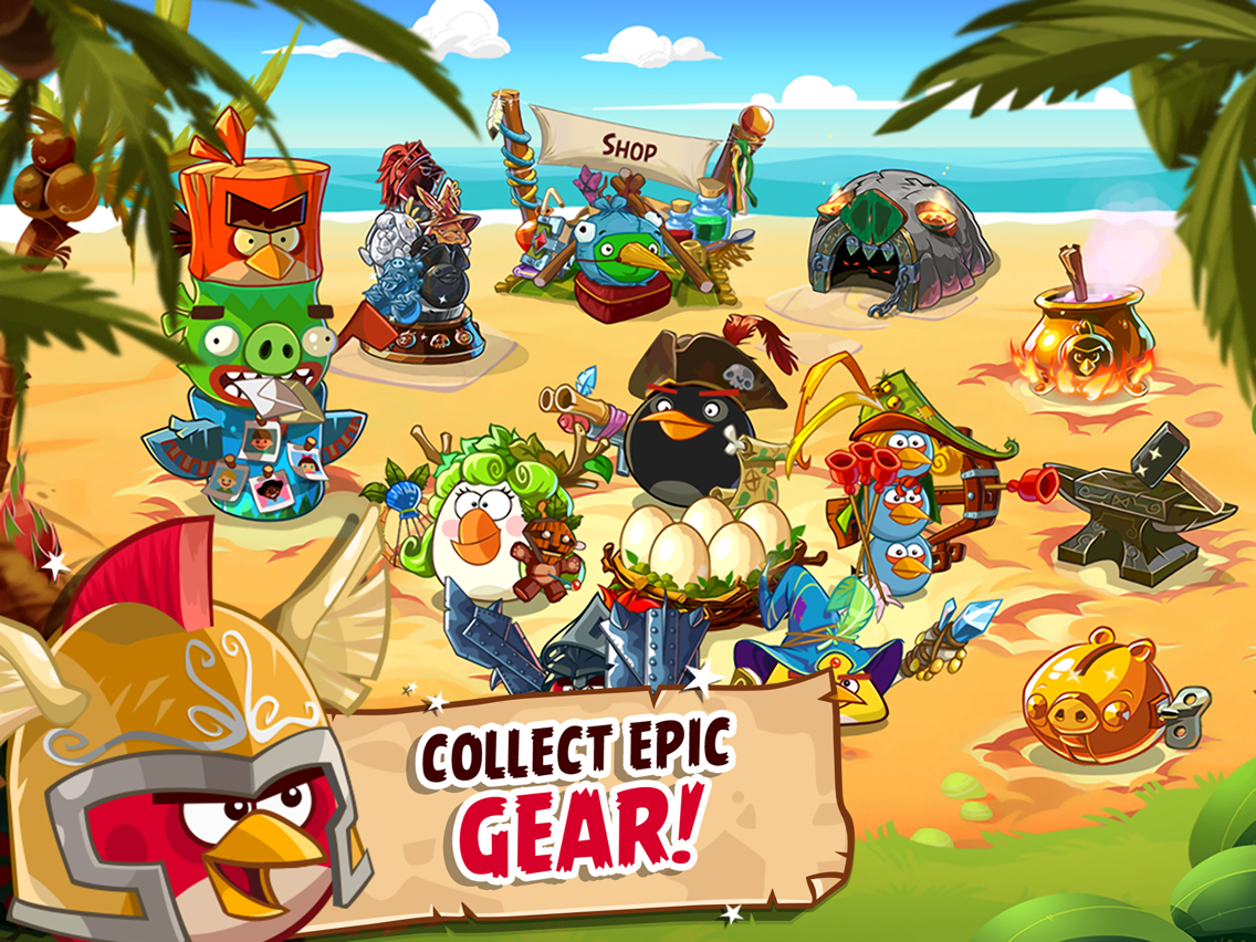 UPDATED-All Classes, All Levels, Max Mastery and much more.. Angry Birds  Epic The Ultimate Mod Apk! 