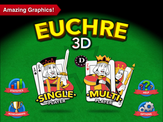 Euchre 3D poster