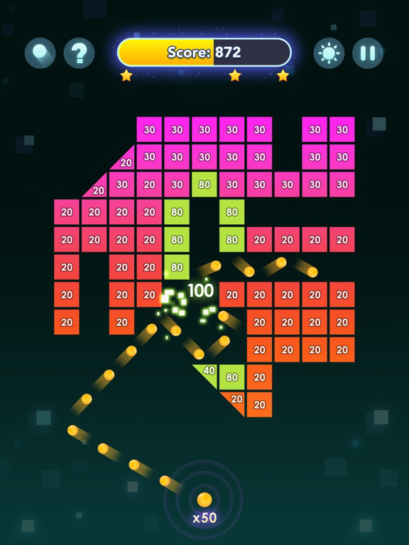 Bricks n Balls - Block Breaker poster
