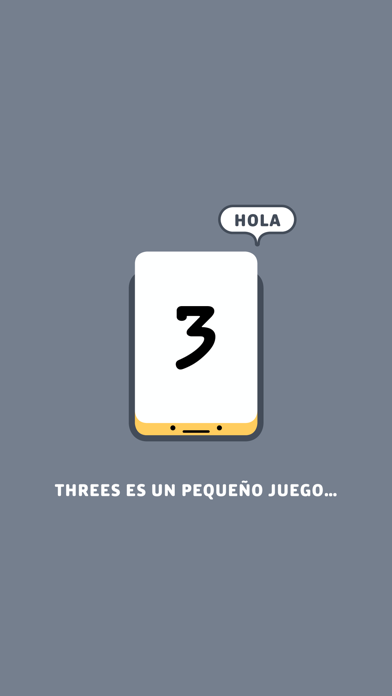 Threes! الملصق