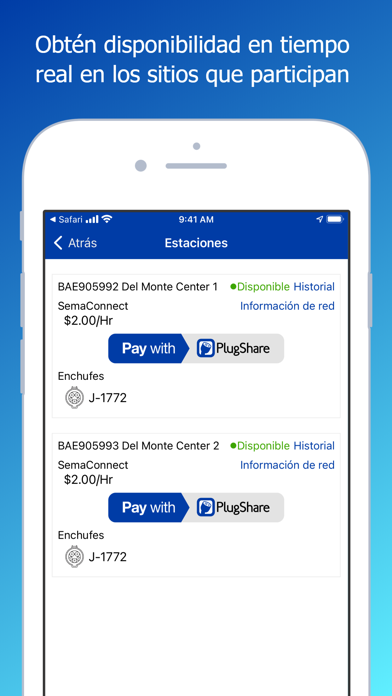 PlugShare: Estaciones VE الملصق