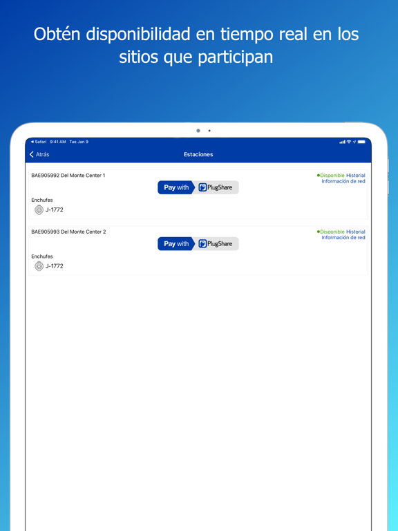 PlugShare: Estaciones VE الملصق
