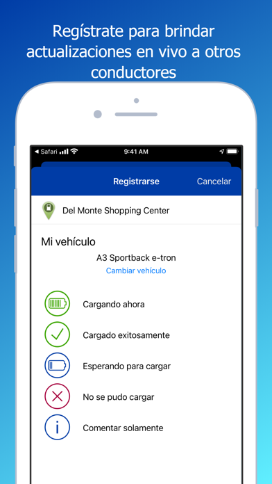 PlugShare: Estaciones VE الملصق