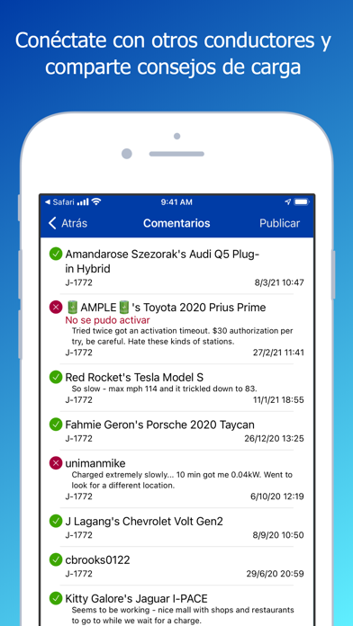PlugShare: Estaciones VE الملصق