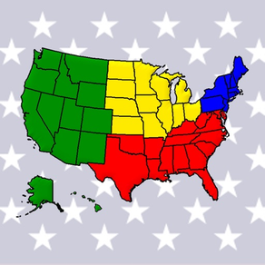 アメリカ合衆国の州：米国の首都、旗、地図に関する地理クイズ