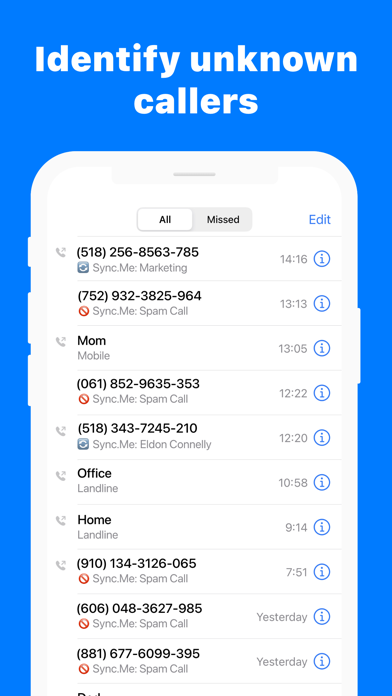 Sync.me - Caller ID & Contacts poster