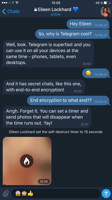 Telegram X poster