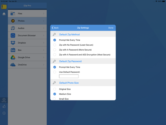 iZip – Zip Unzip Unrar for iOS (iPhone/iPad) - Free Download at AppPure