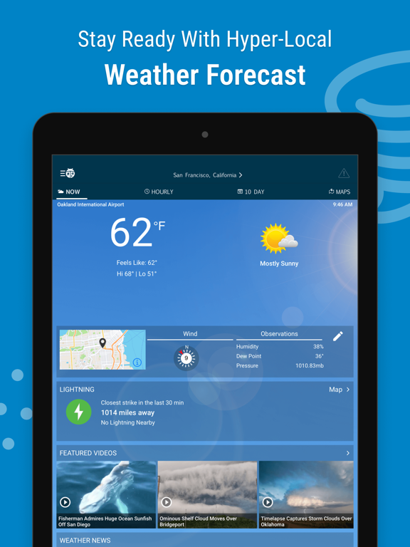 Weatherbug Widget Ios WeatherBug: Weather Forecast for iOS (iPad) - Free Download at AppPure