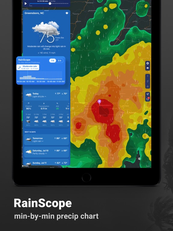 Clime: NOAA Weather Radar Live poster