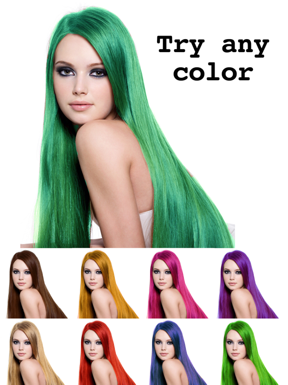 Hair Color Lab Change or Dye poster