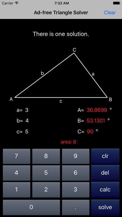 Triangle Solver poster