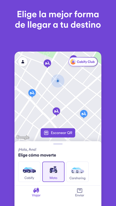 Cabify, viaja como te mereces ポスター