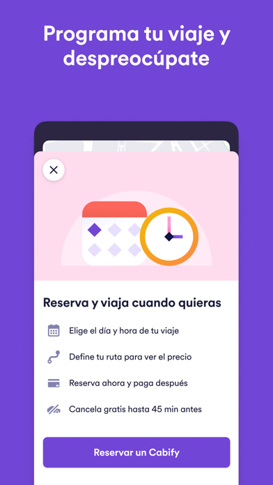 Cabify, viaja como te mereces ポスター