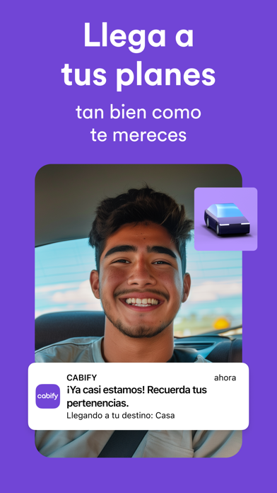 Cabify: viaja seguro الملصق