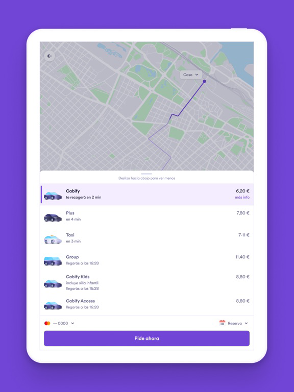 Cabify, viaja como te mereces ポスター