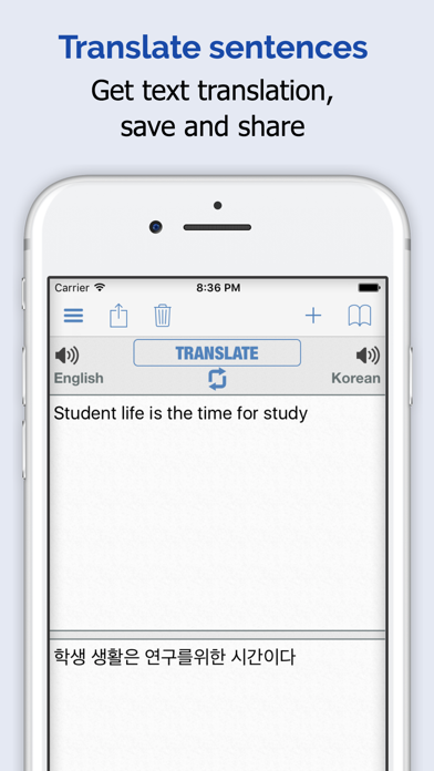 Korean Dictionary + poster