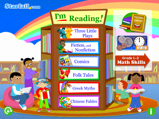 Starfall I'm Reading poster