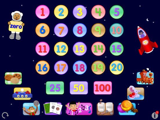 Starfall Numbers poster