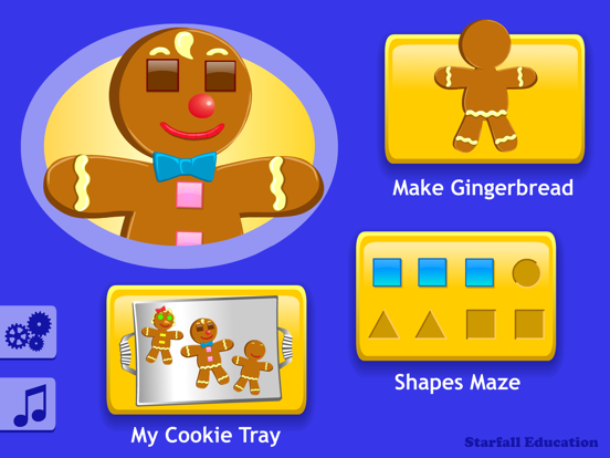 Starfall Gingerbread poster