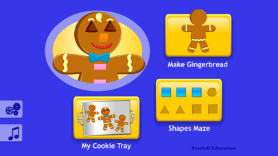 Starfall Gingerbread poster