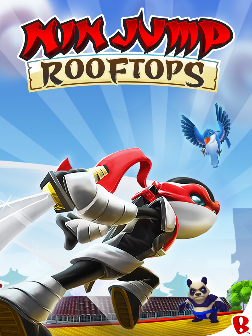 NinJump Rooftops poster