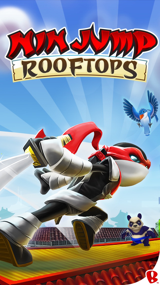 NinJump Rooftops poster