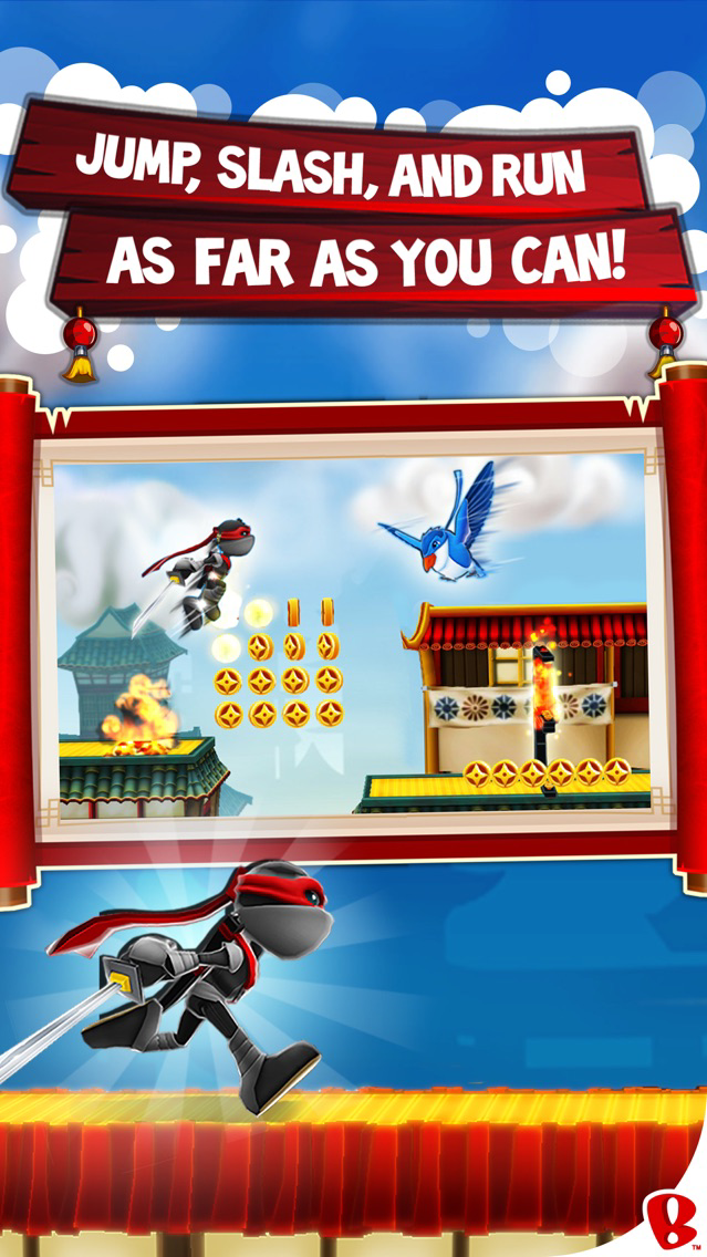 NinJump Rooftops poster