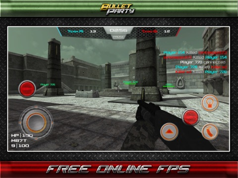 AAA Bullet Party - Online first person shooter (FPS) Best Real-Time Multip-layer Shooting Games poster