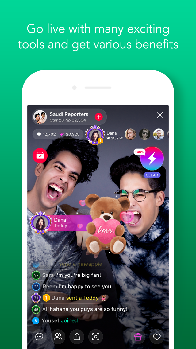 LINE LIVE: Broadcast your life for iOS (iPhone) - Free Download at AppPure