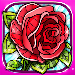 Flower Colouring In Book Roses Fun Mandalas Games