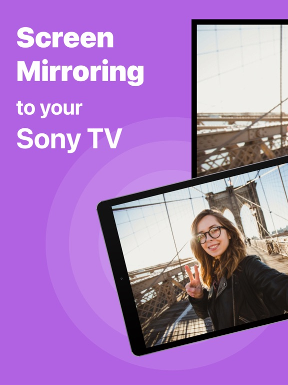 Sony TV Screen Mirroring Cast poster