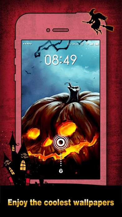 Halloween Wallpapers & Backgrounds HD - Home Screen Maker with Pumpkin, Scary, Ghost Images poster