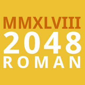 MMXLVIII - 2048 Roman Numerals Tile Puzzle Game