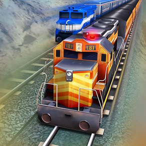 Train Simulator 3D. Express RailWay Conductor in Climb Hill Racing World