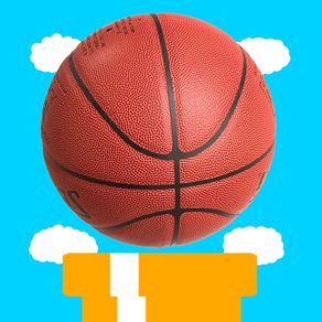 Flying Basketball Allstars - Fly Through Pipes in Solo or Multiplayer Mode