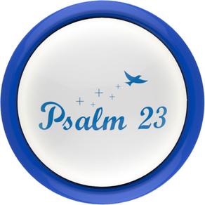 Psalm 23 Button