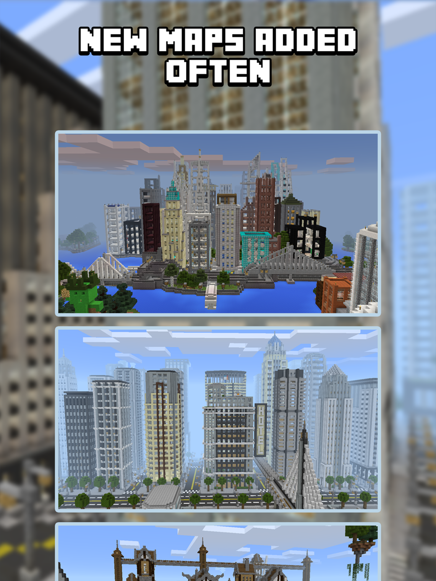 City Maps for Minecraft PE - Best Minecraft Maps for iOS (iPhone/iPad ...