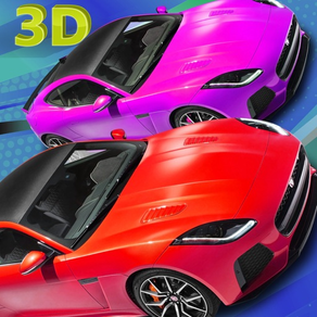 3D Race-Car Highway Danger Driving Fun Free Games