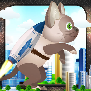 Jetpack Cat Madness: Animal Warriors Adventure