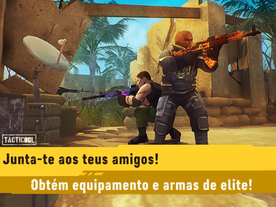 Tacticool: Jogo De Tiro Online Cartaz