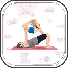 Acroyoga stickers