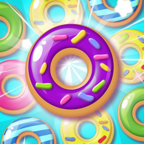 Donut Blast Pop Legend - Sweet Yummy Match 3 Game