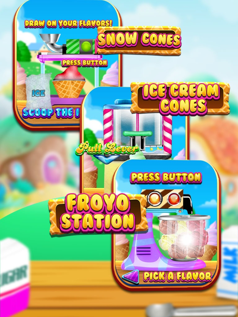 “ A Froyo King Mogul – Frozen Yogurt Customizer Dessert Maker Mania Free poster